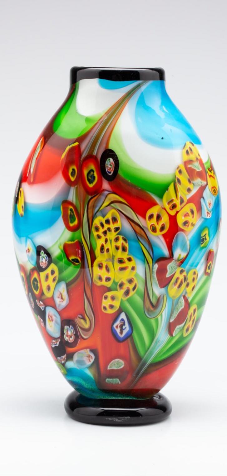 Multi coloured glass