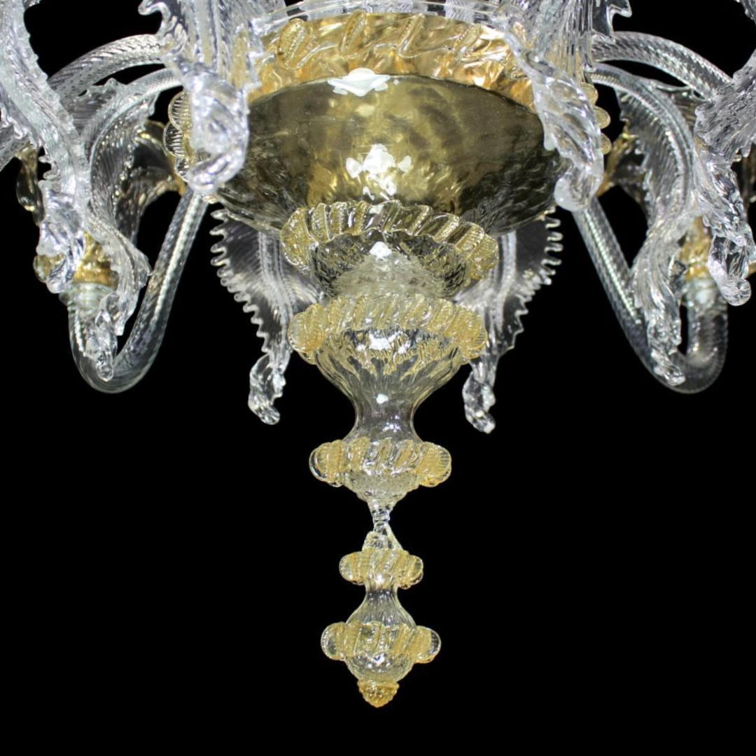 VENETIAN CHANDELIER ELEGANTE - AMBER