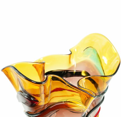 CALIFFONE STRIP MULTICOLOUR - GLASS VASE