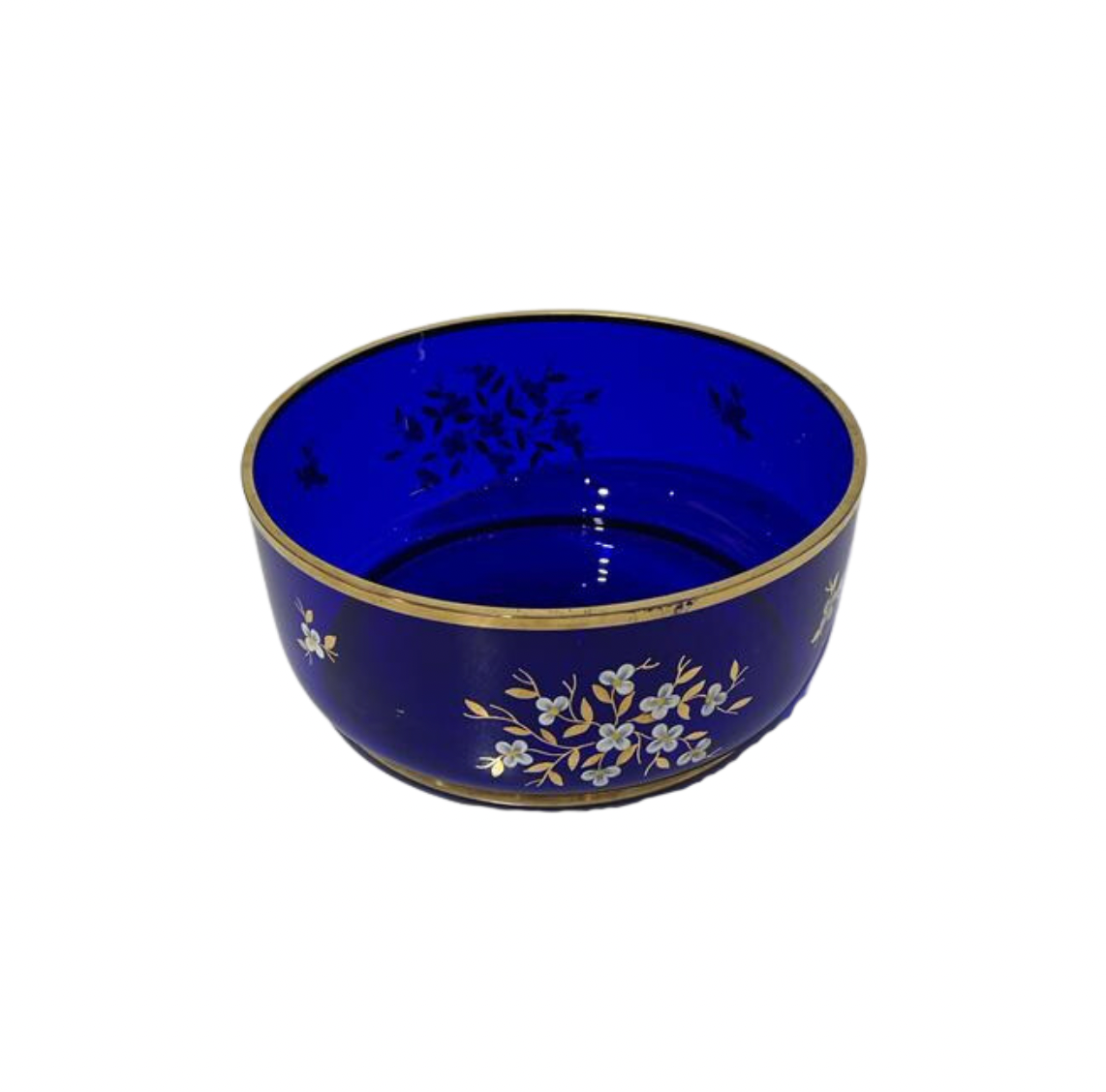 BOHEMIAN COBALT GLASS