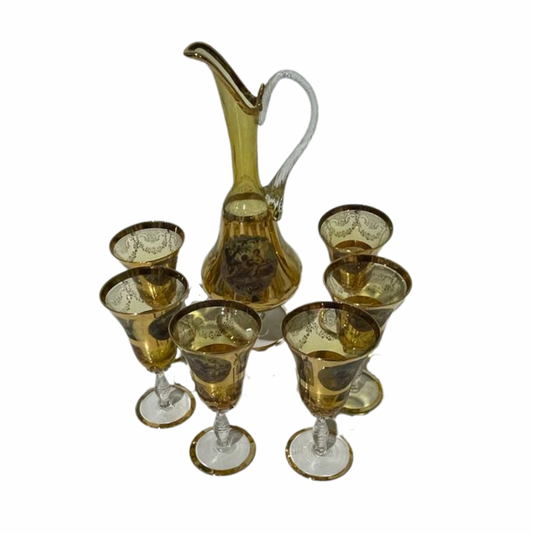 19C FLORENCE WINE SET