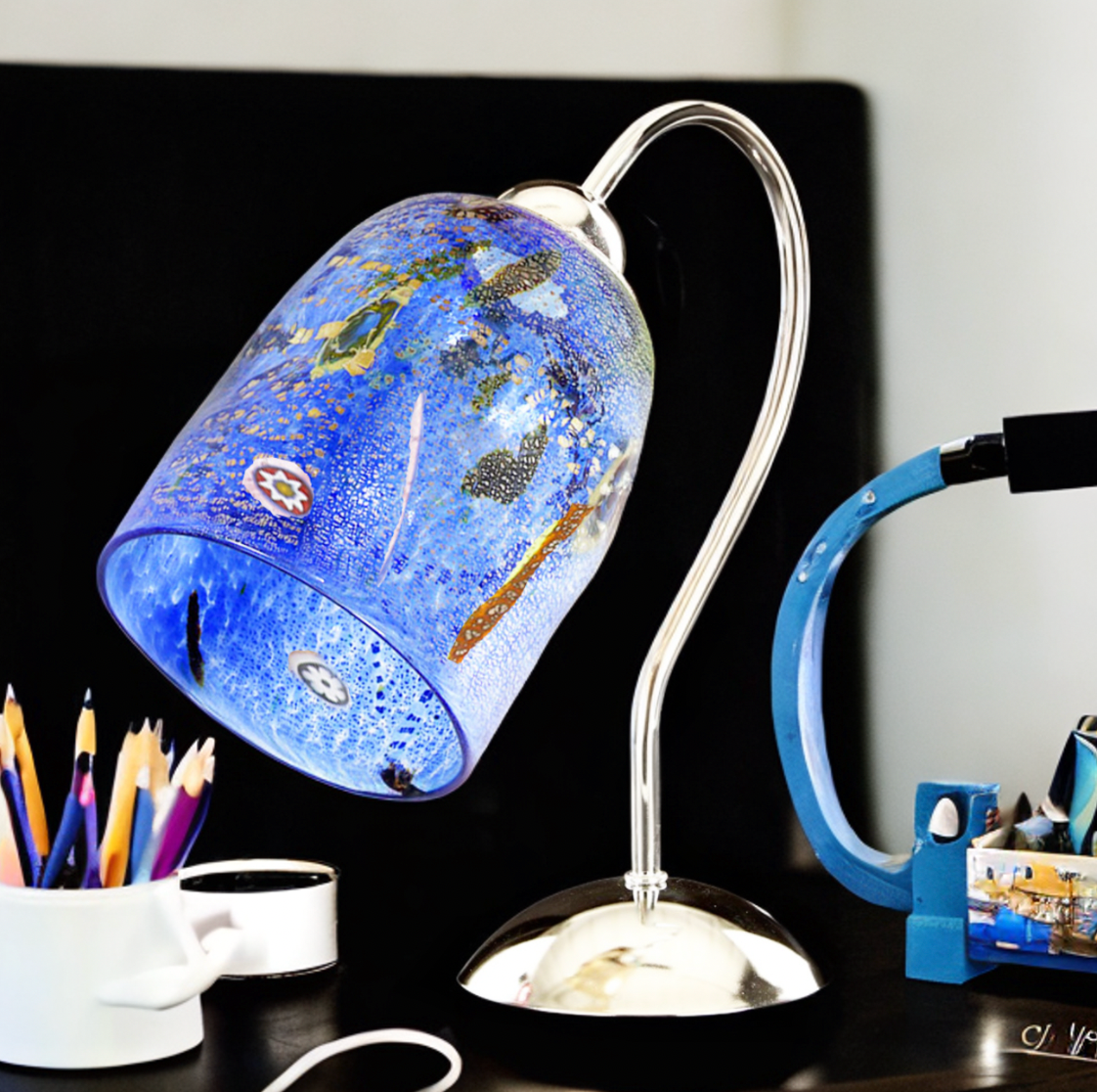 ITALY ITALY - TABLE LAMP - MURANO GLASS