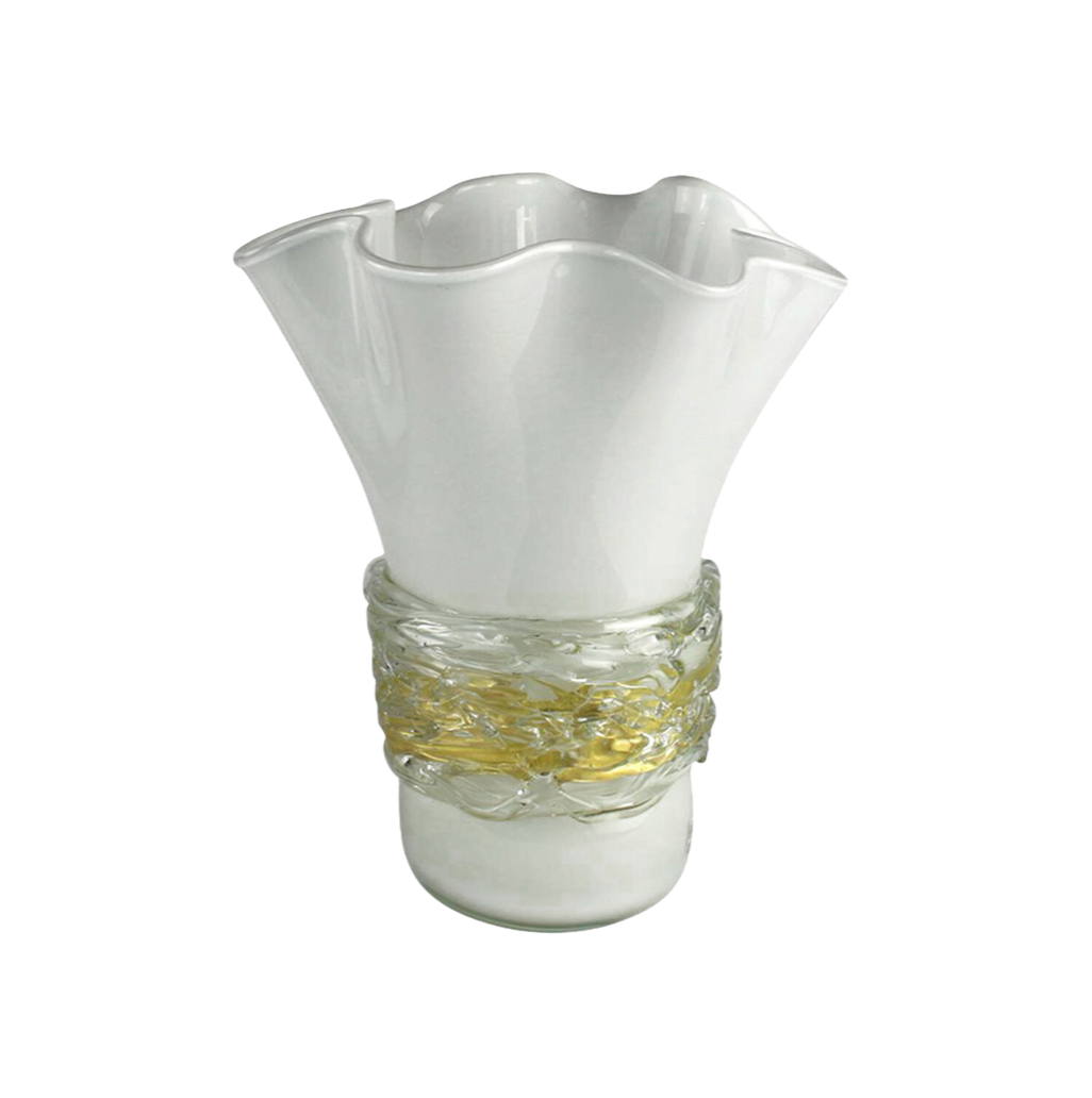 WHITE ROSE VASE