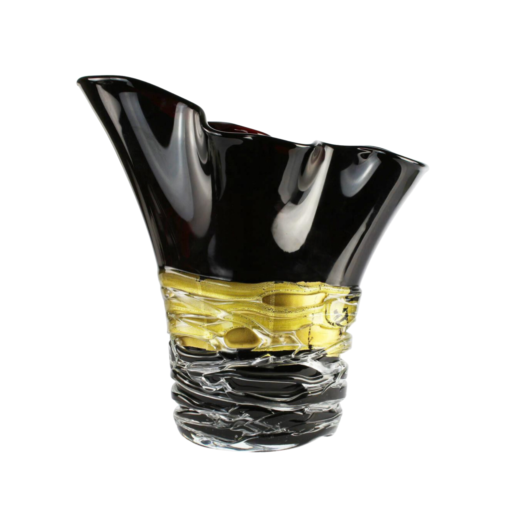 BLACK ROSE VASE