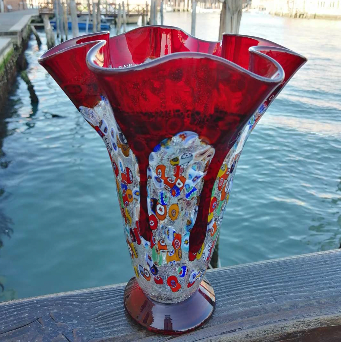 TULIPANO - RED FLOWERS VASE