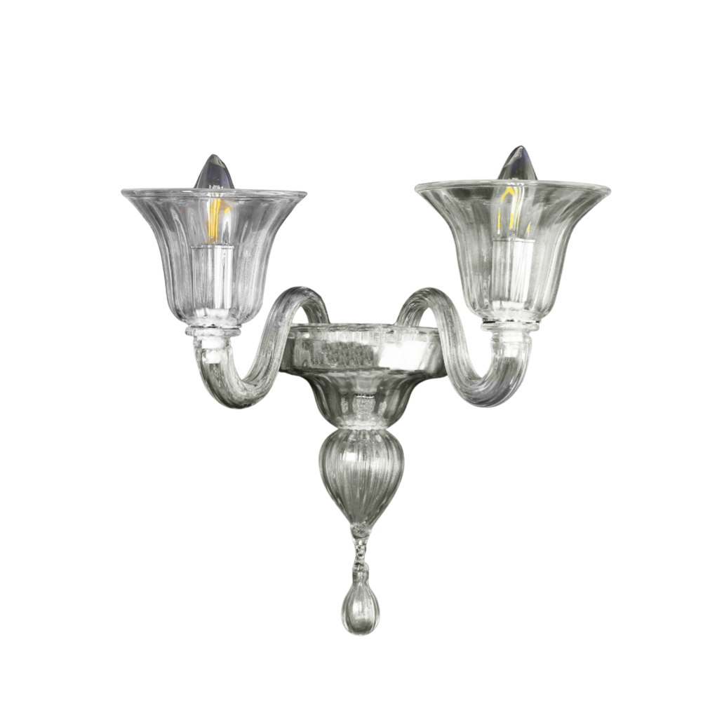 BASIC WALL LAMP FOSCARI CRYSTAL - PASTORAL